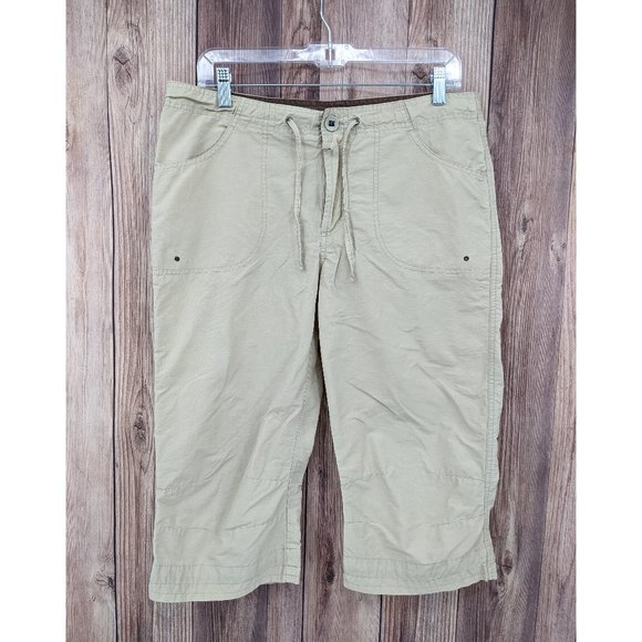 Columbia Pants - COLUMBIA Lightweight Hiking Capri Pant Tan Sz S